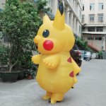 Opblaasbare Pikachu Mascotte Pokemon Go
