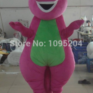 Barney Mascotte Kostuum