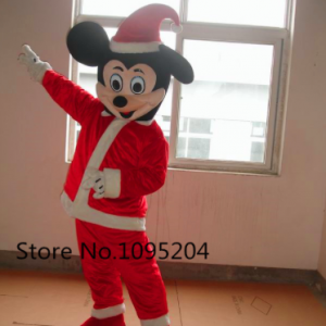 Mickey Mouse Kerst Mascotte Kostuum