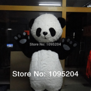 Panda Mascotte Kostuum