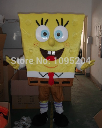 Spongebob Mascotte Kostuum 1